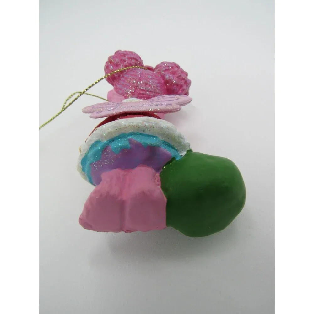 Hallmark Sesame Street Abby Holiday Christmas Tree Hanging Ornament READ